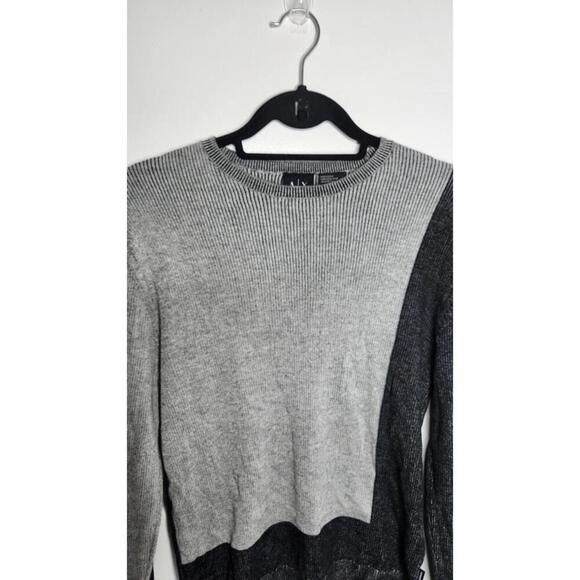 Armani Exchange Men Long Sleeve Sweatshirt Size S Academia color Block - Picture 2 of 7